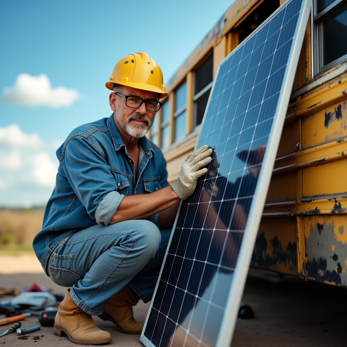 Comment installer un panneau solaire sur un van aménagé ?